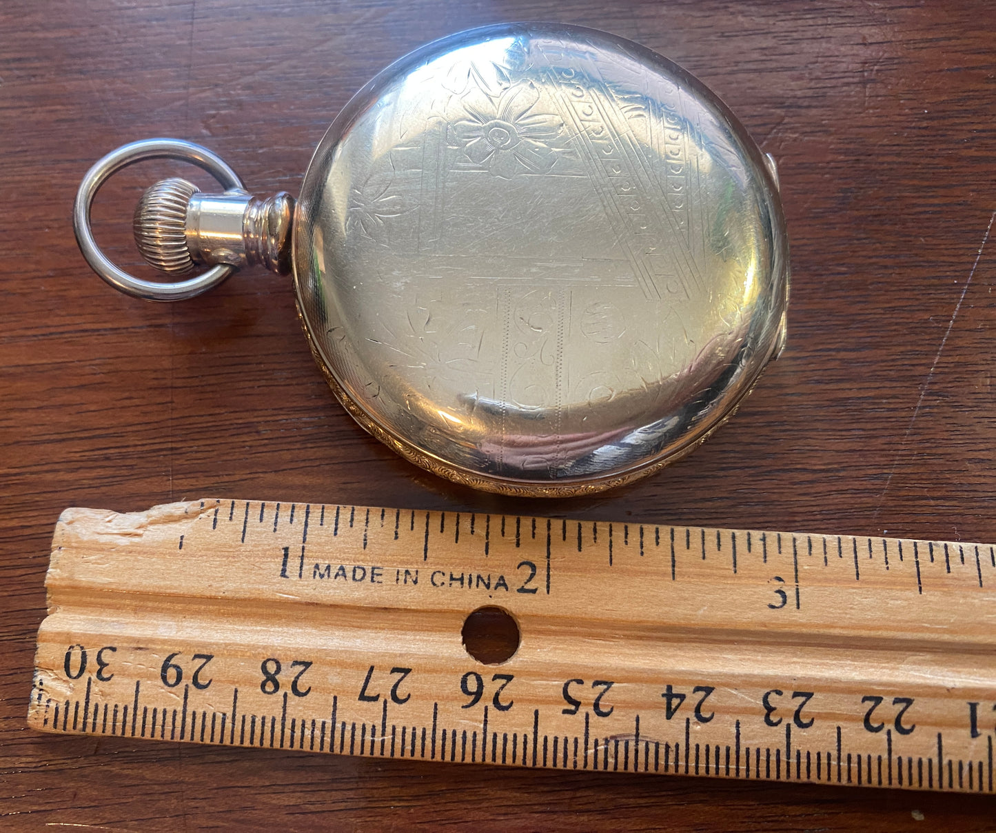 Antique 1890 16s 15j Elgin Case Pocket Watch Gold Filled