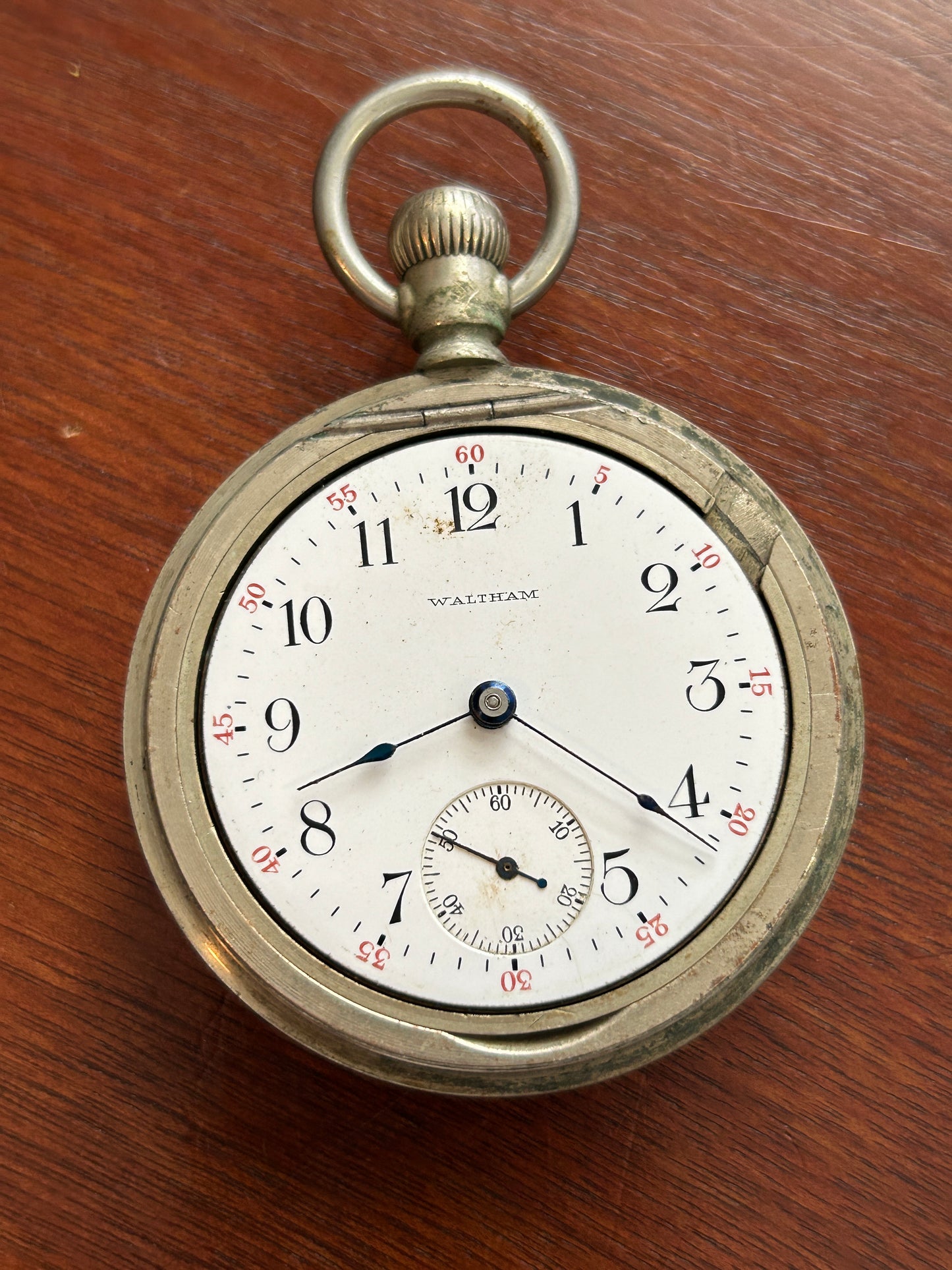 Antique 1904 Waltham Pocket Watch Grade 81 18s 15j