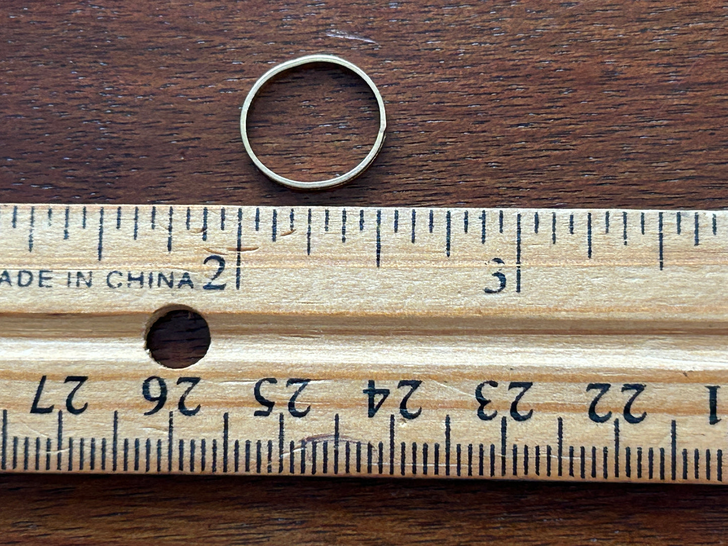 Vintage Antique 10k Yellow Gold Childs Baby Ring Signed A&Z