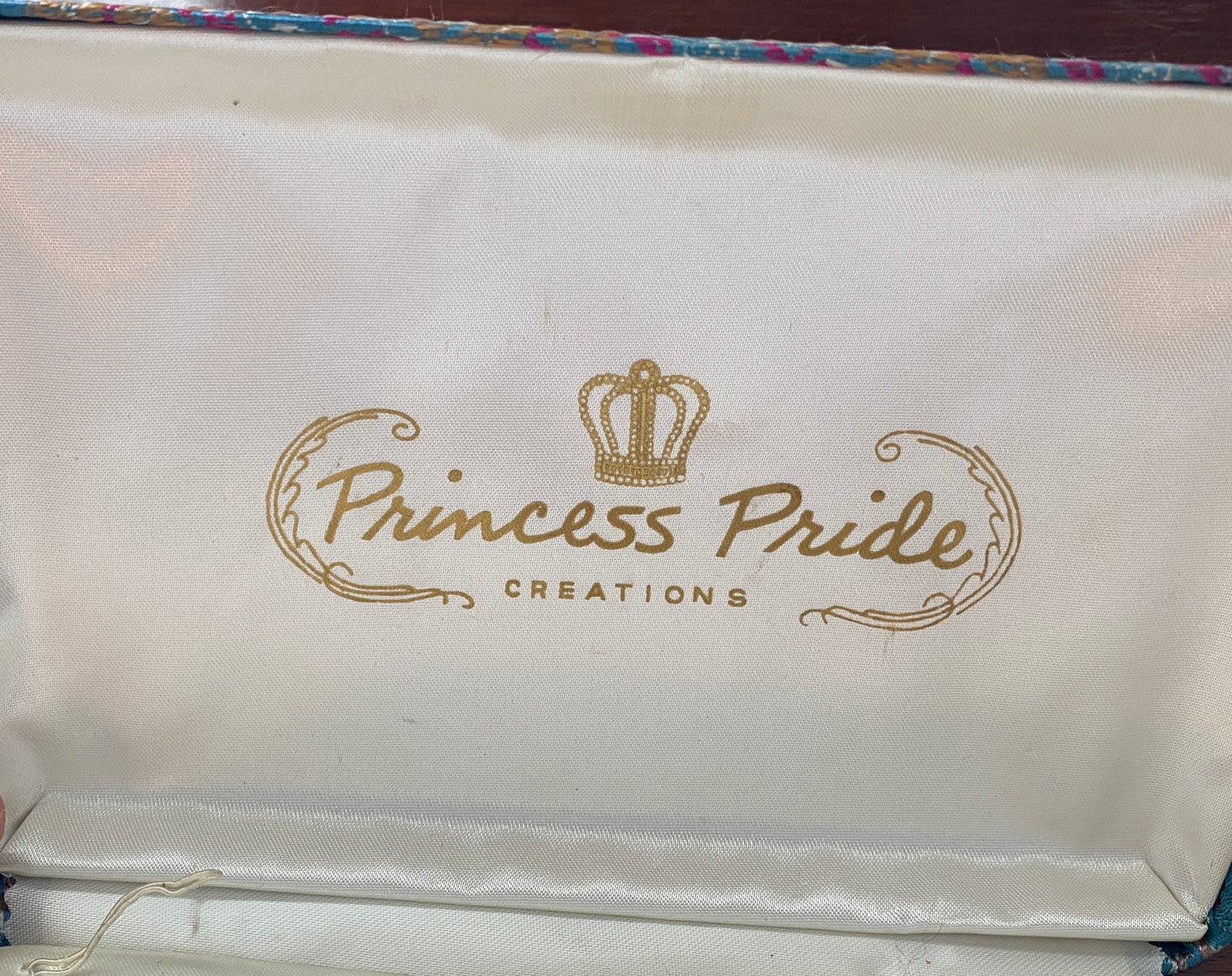 Vintage Princess Pride Creations Embroidered Horse Jewelry Box