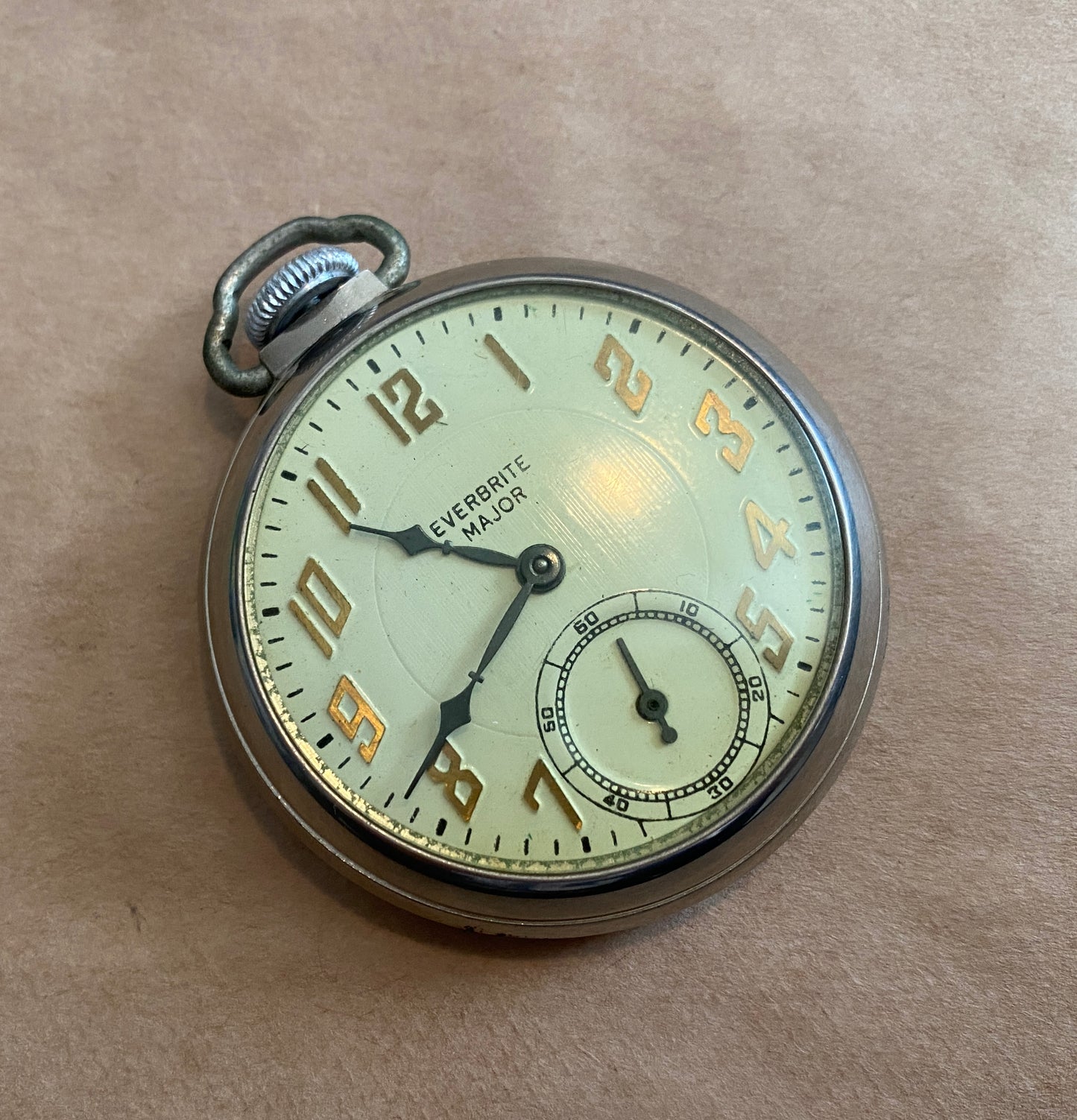 Vintage Everbite Major Pocket Watch