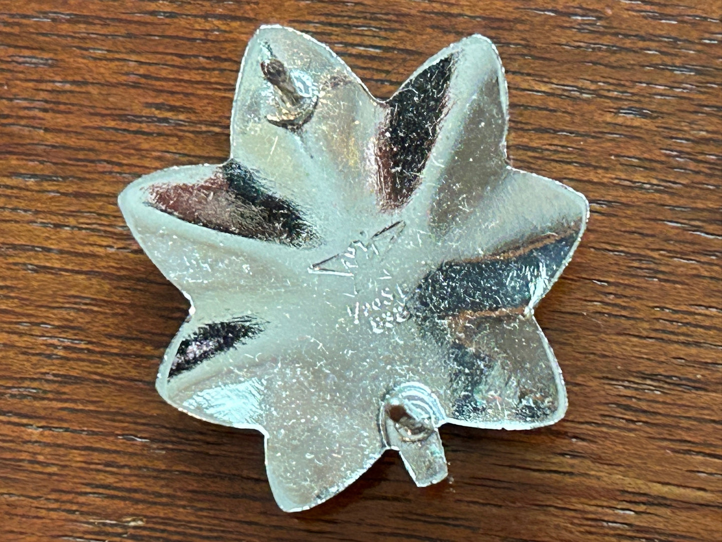 HILBORN Vietnam War 1/20 Silver Filled Antique WWII US Army Officer Pin #832