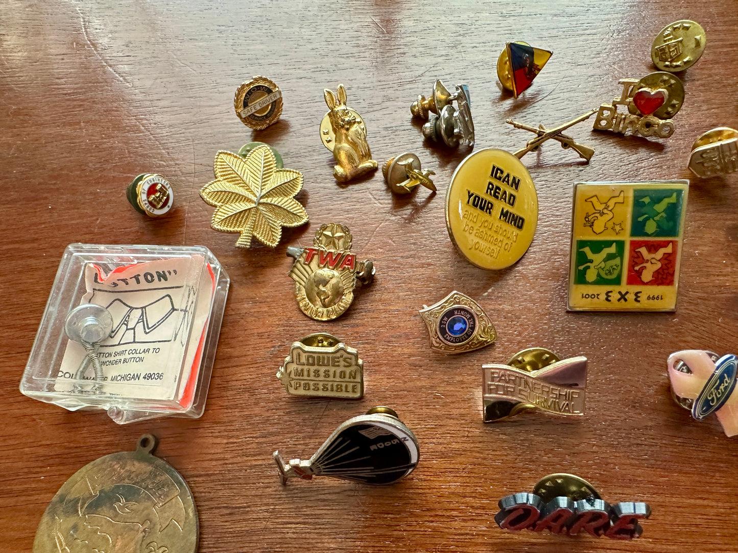 Vintage Lapel Pin Pins Pinback Lot Jack Daniels Kroger Service Motorcycle More