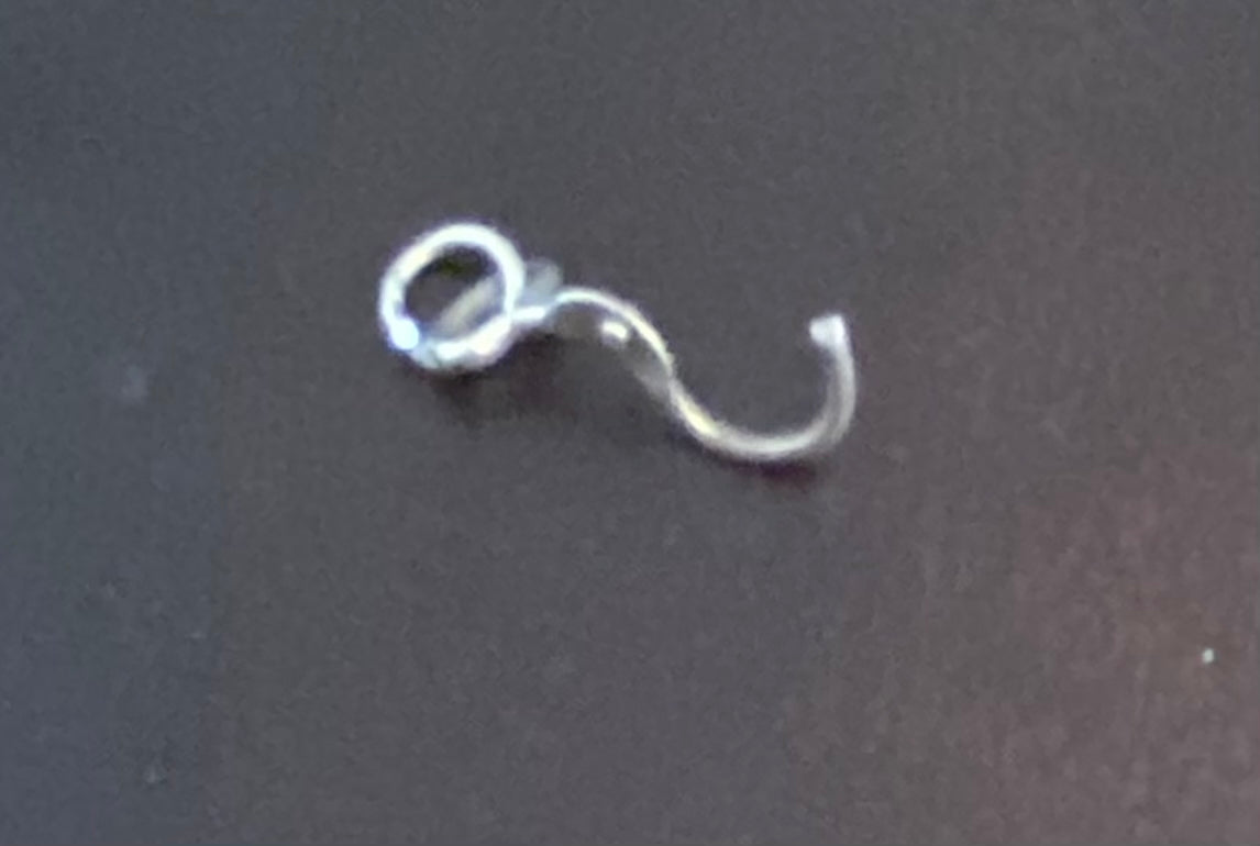 Sterling Silver 925 Hook Charm