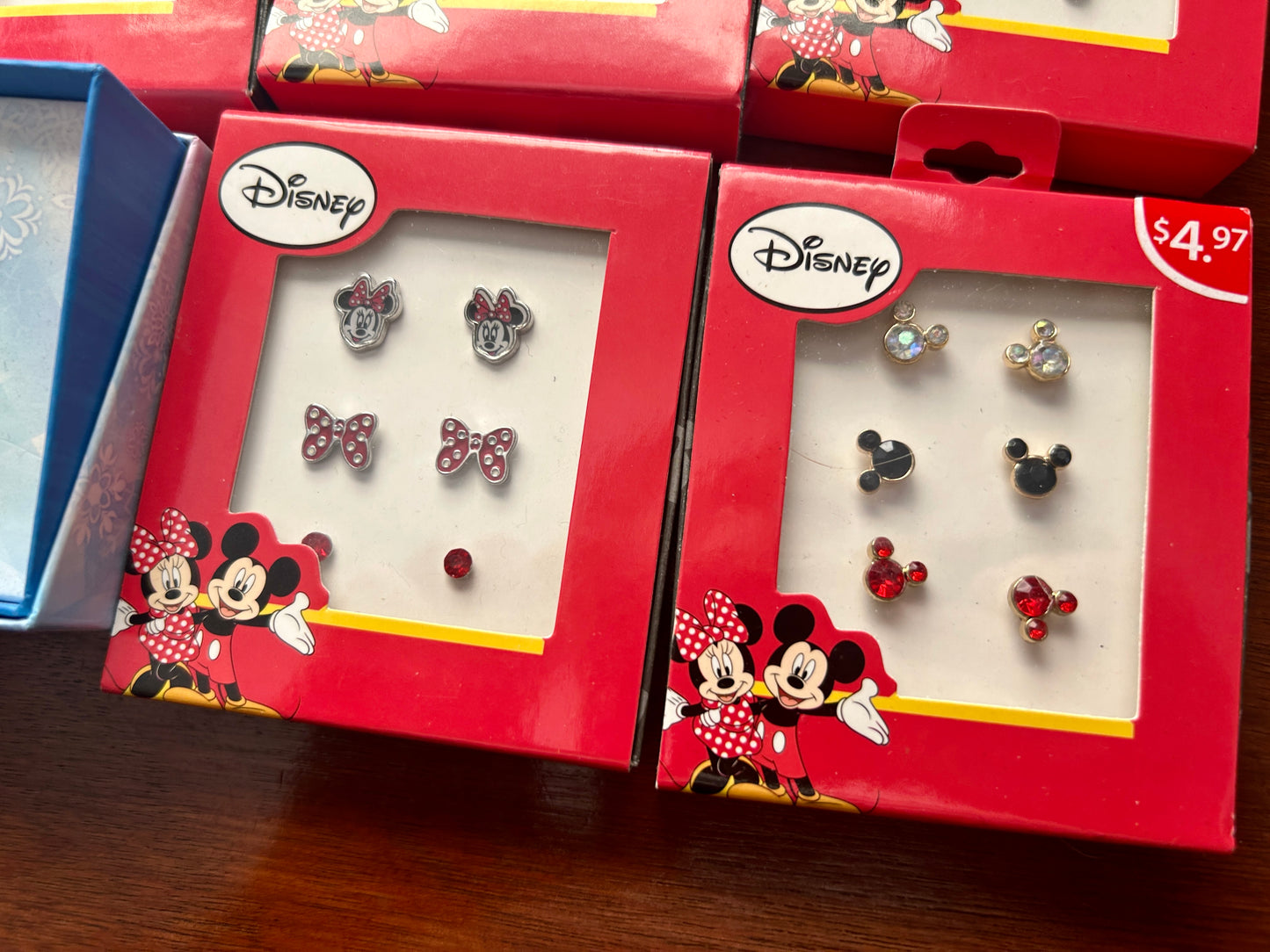 Lot of Disney Mickey Mouse Minnie Frozen Stud Earrings Sets NEW