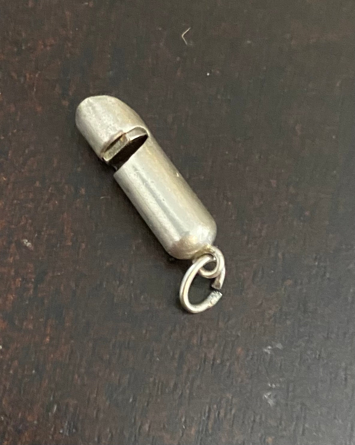 Sterling Silver 925 Whistle Charm