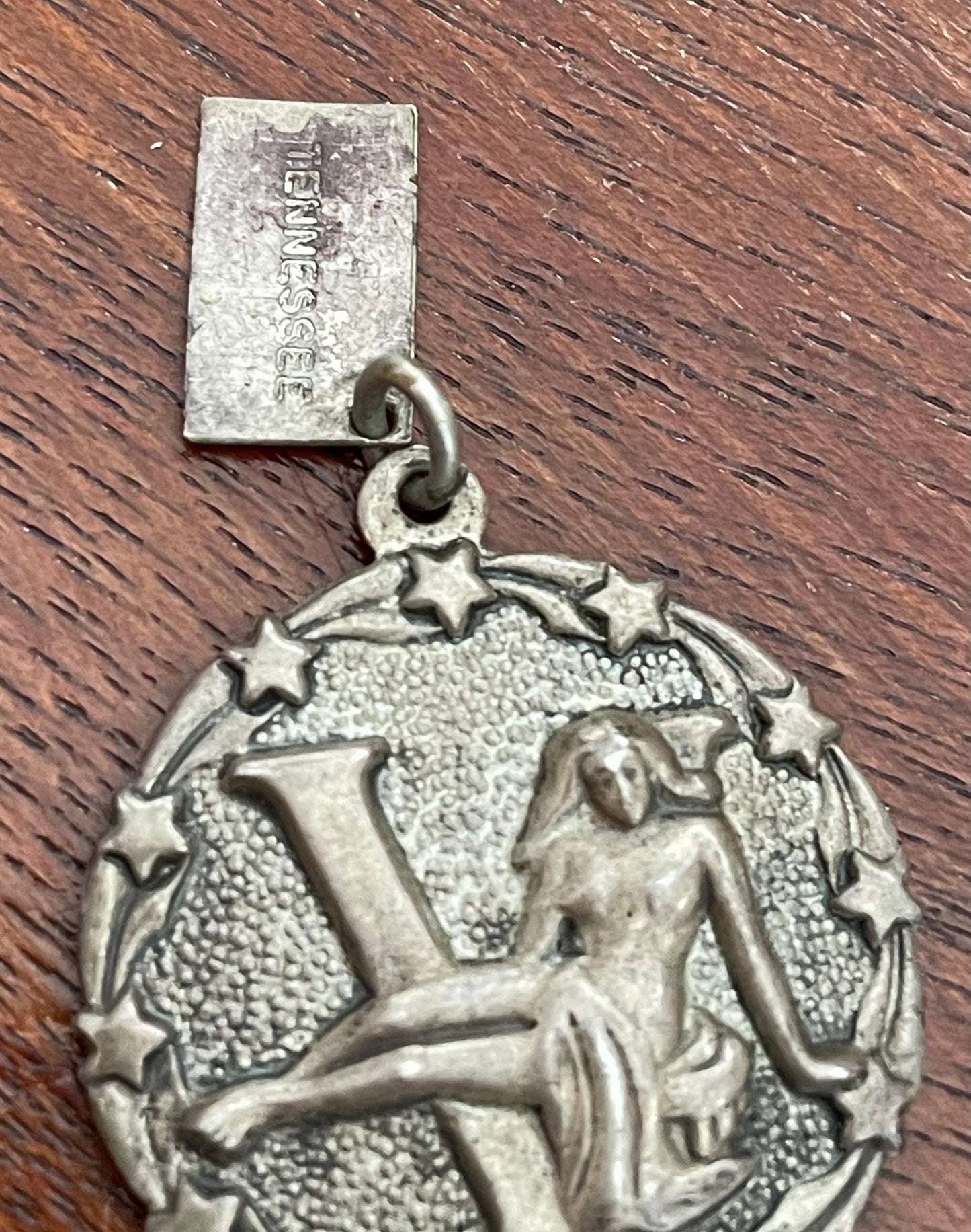 Vintage Sterling Silver 925 Bell Trading Post Woman Figure Pendant