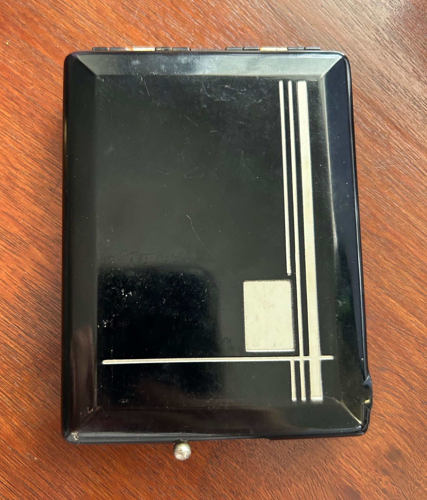 Antique Art Deco 'Magic Case' Cigarette Case Dispensing Dispenser Lighter