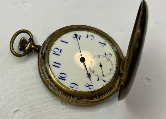 Antique French France REMONTOIR PERFECTIONNE Pocket Watch