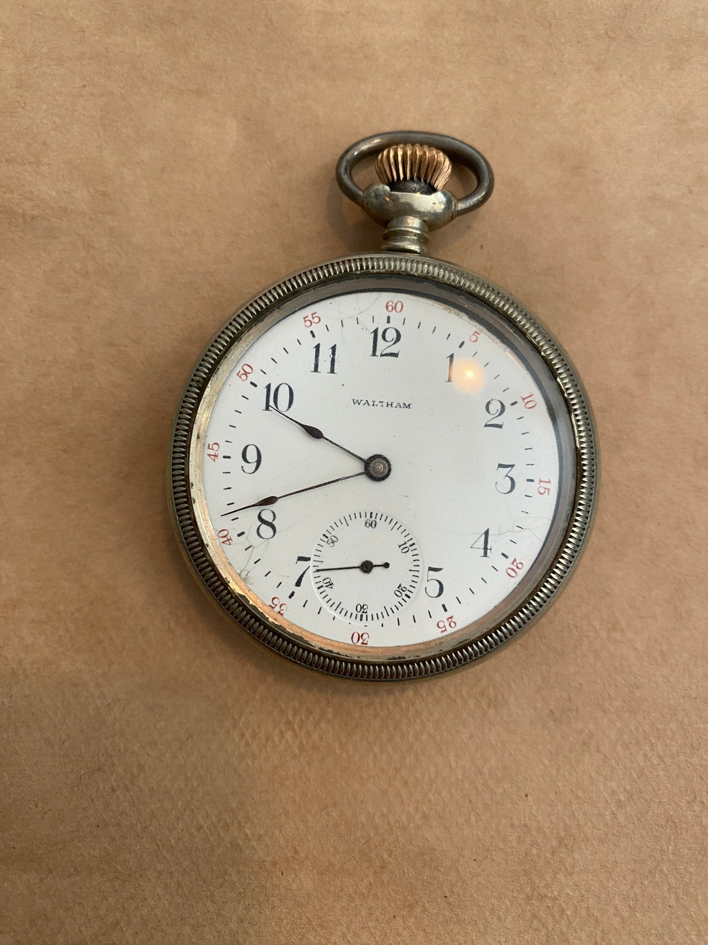 1877 Waltham Wm Ellery 11j 18s Pocket Watch