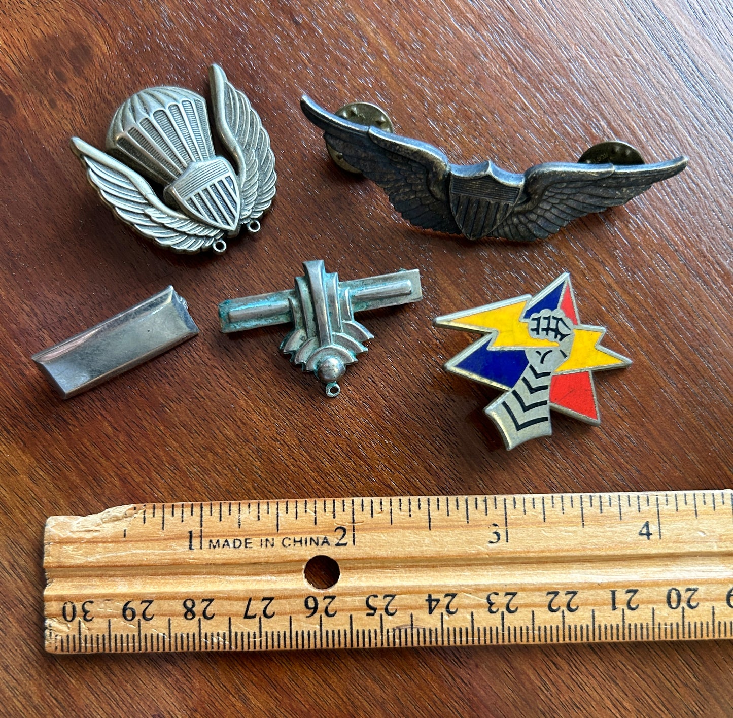 Lot of Vintage Military Lapel Pins Badges PInbacks