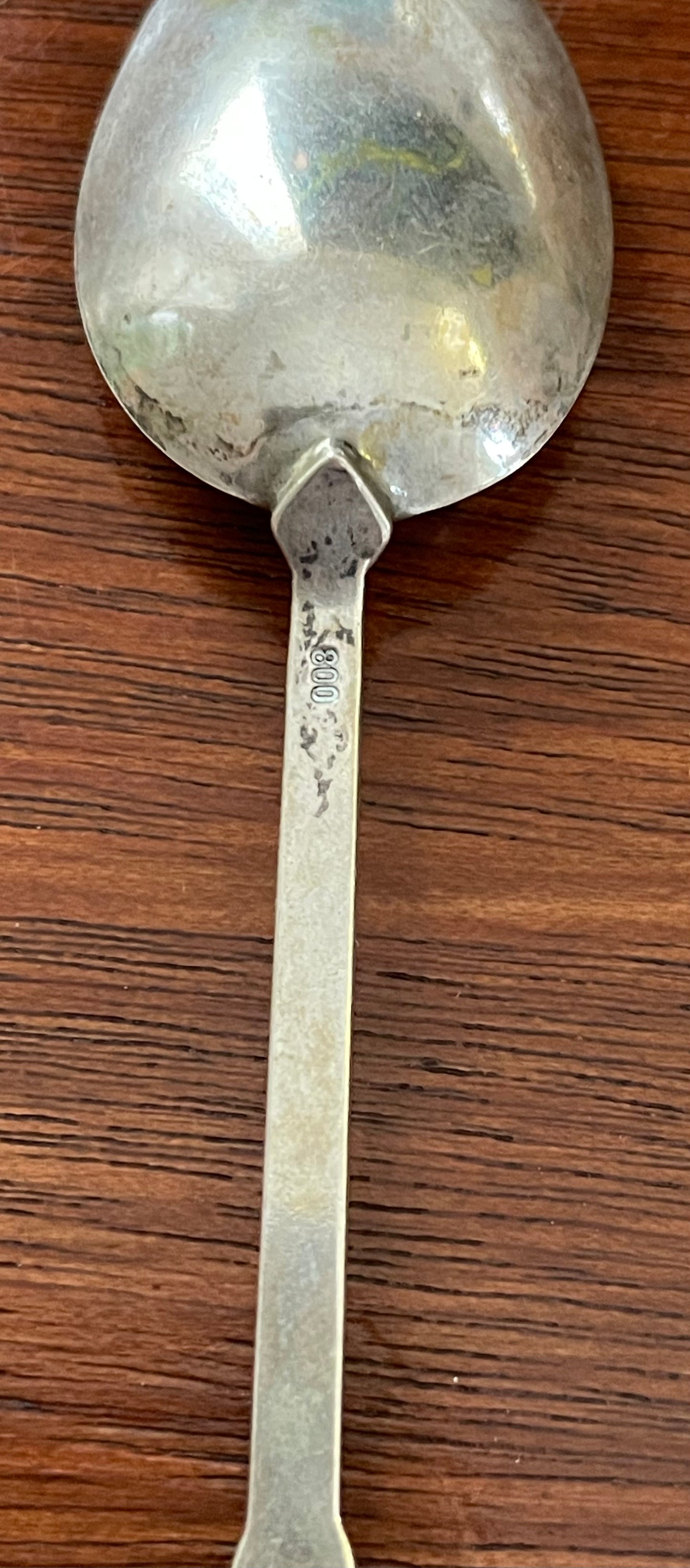 4" Vintage 800 Silver Spoon