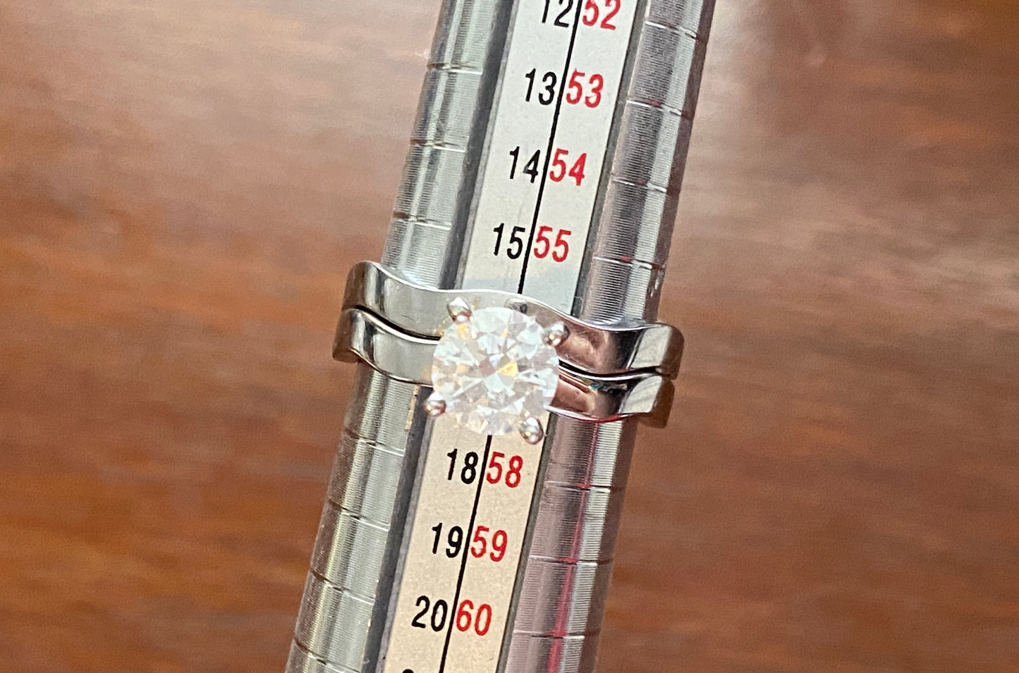 Sterling Silver 925 1.25ct Diamonique CZ Wedding Set Sz 8