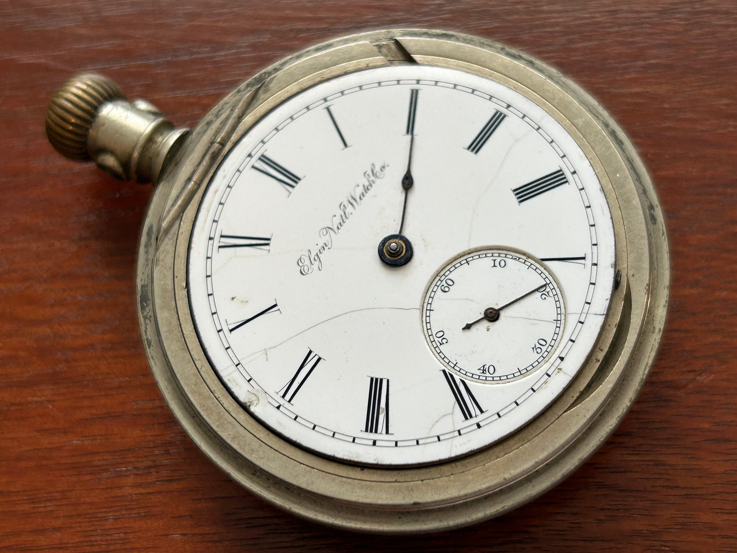 1888 Antique Elgin GM Wheeler Pocket Watch Grade 103 18s