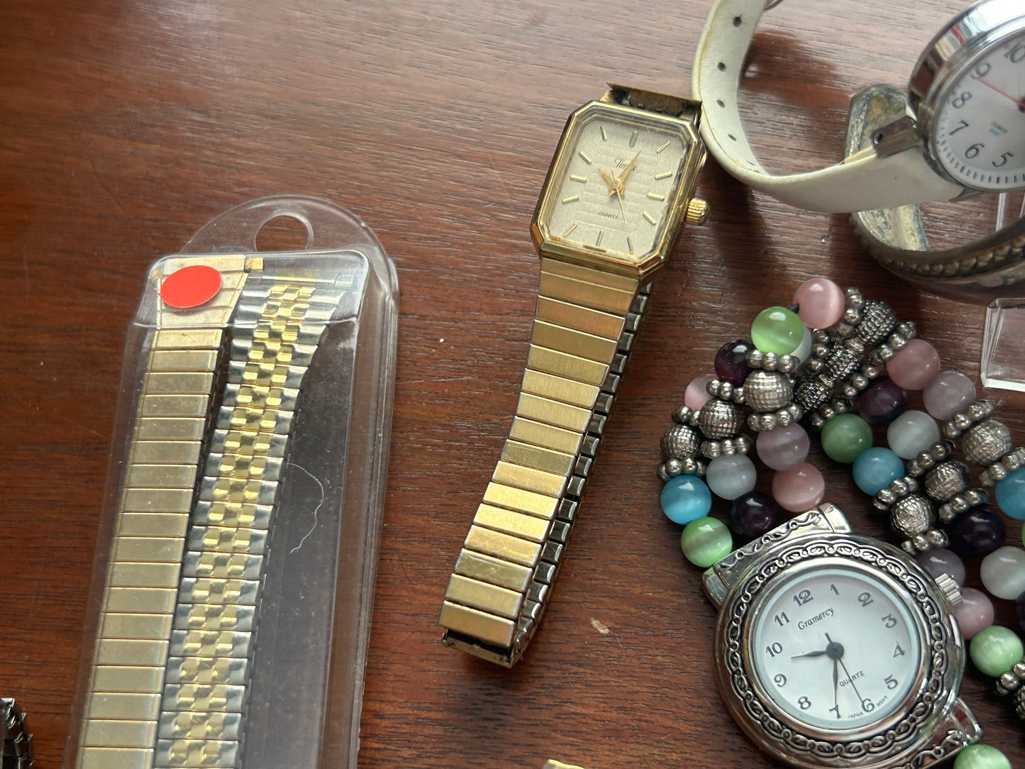 Vintage to Now Womens Watch Wristwatch Lot Timex Fossil Westclox Rhinestone