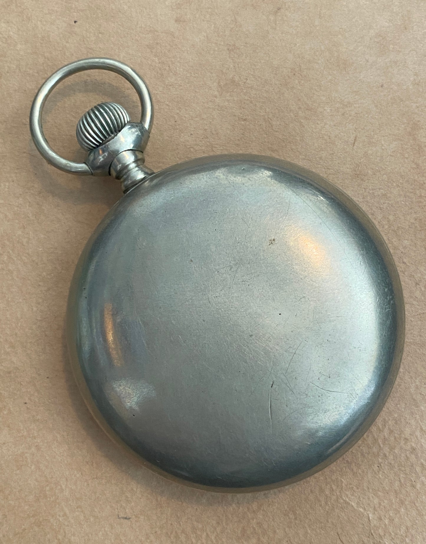 Antique Elgin Pocket Watch 1910 7J Open face 18s Silveroid