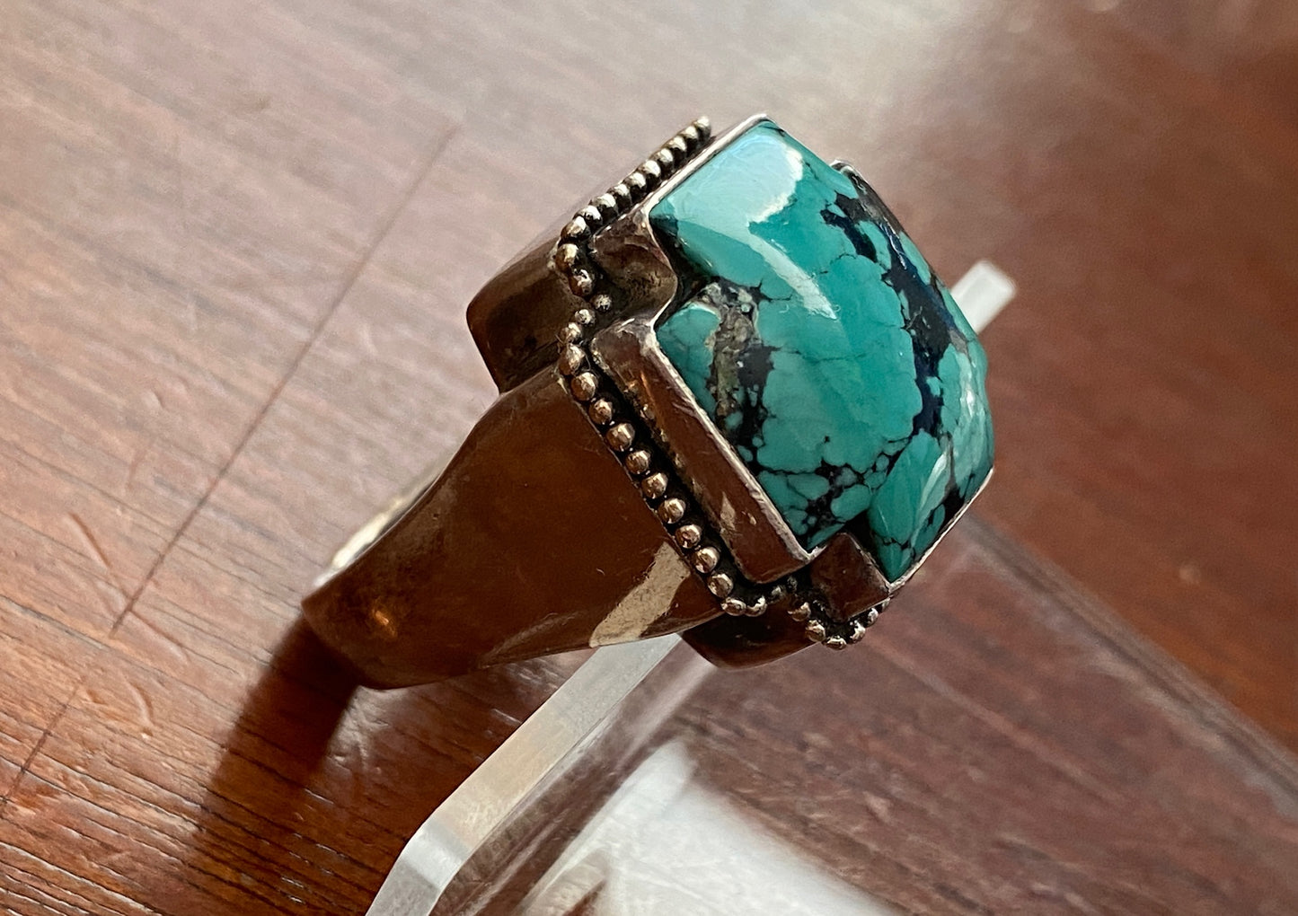 Barse Sterling Silver 925 Turquoise Ring Sz 9