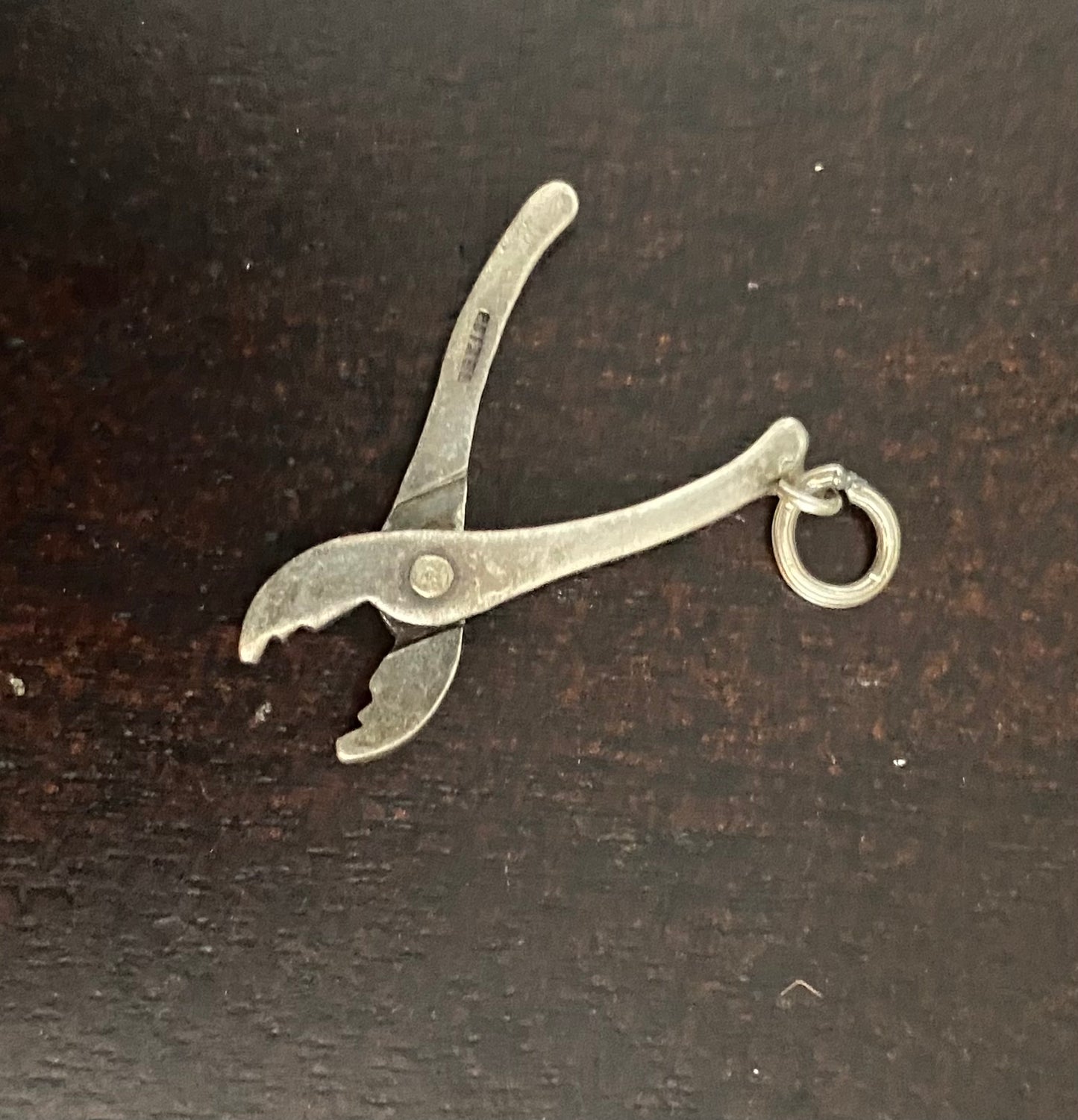 Sterling Silver 925 Wrench Tool Pliers Charm