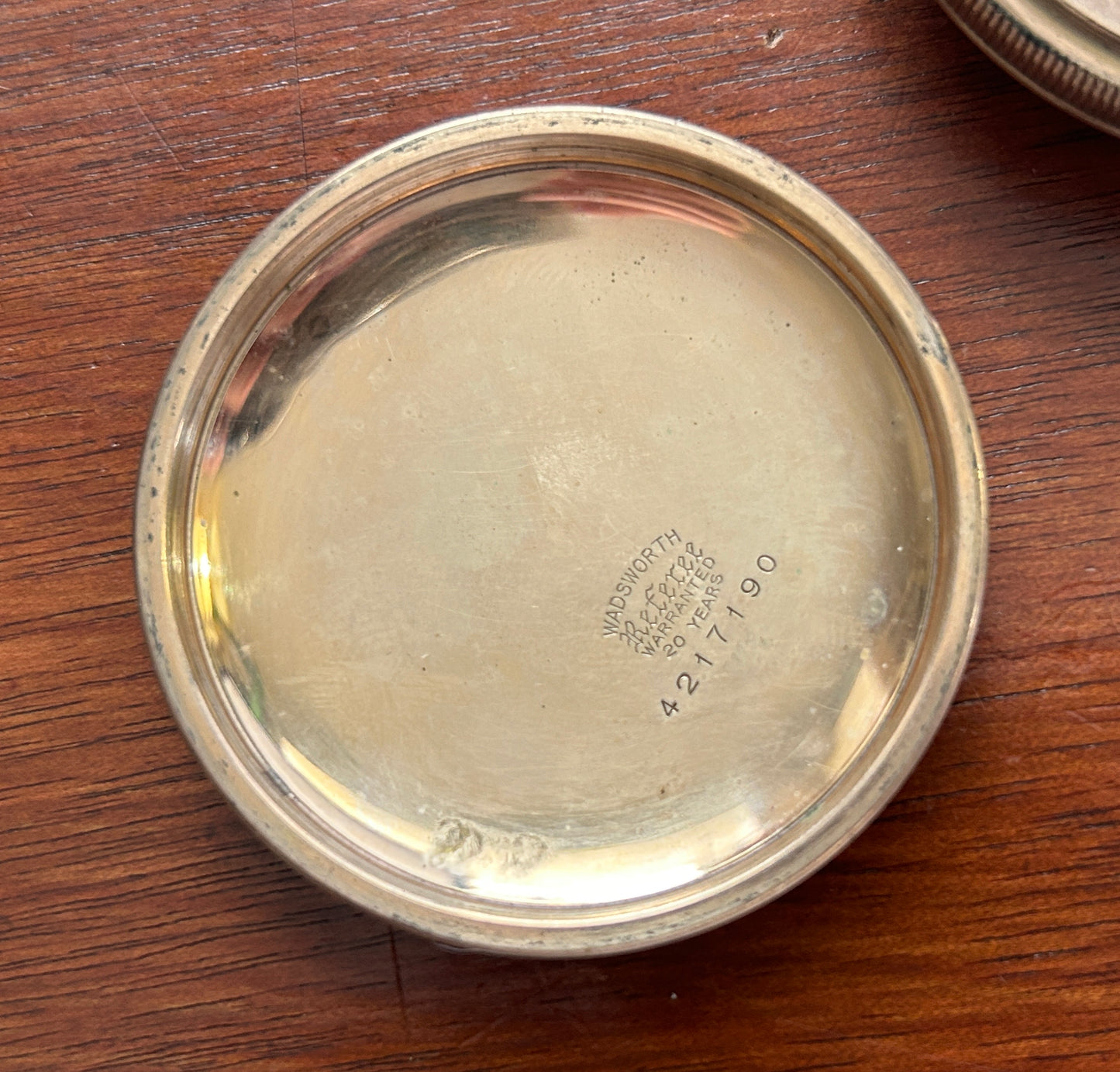 1919 Antique Elgin Gold Filled Pocket Watch Grade 288 18s 7j