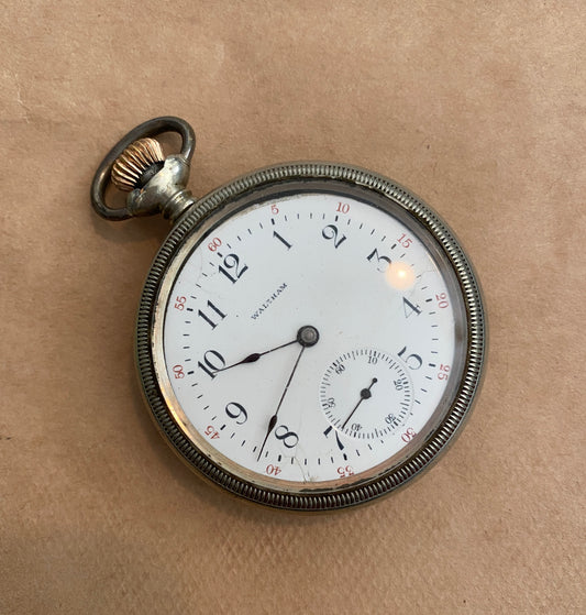 1877 Waltham Wm Ellery 11j 18s Pocket Watch