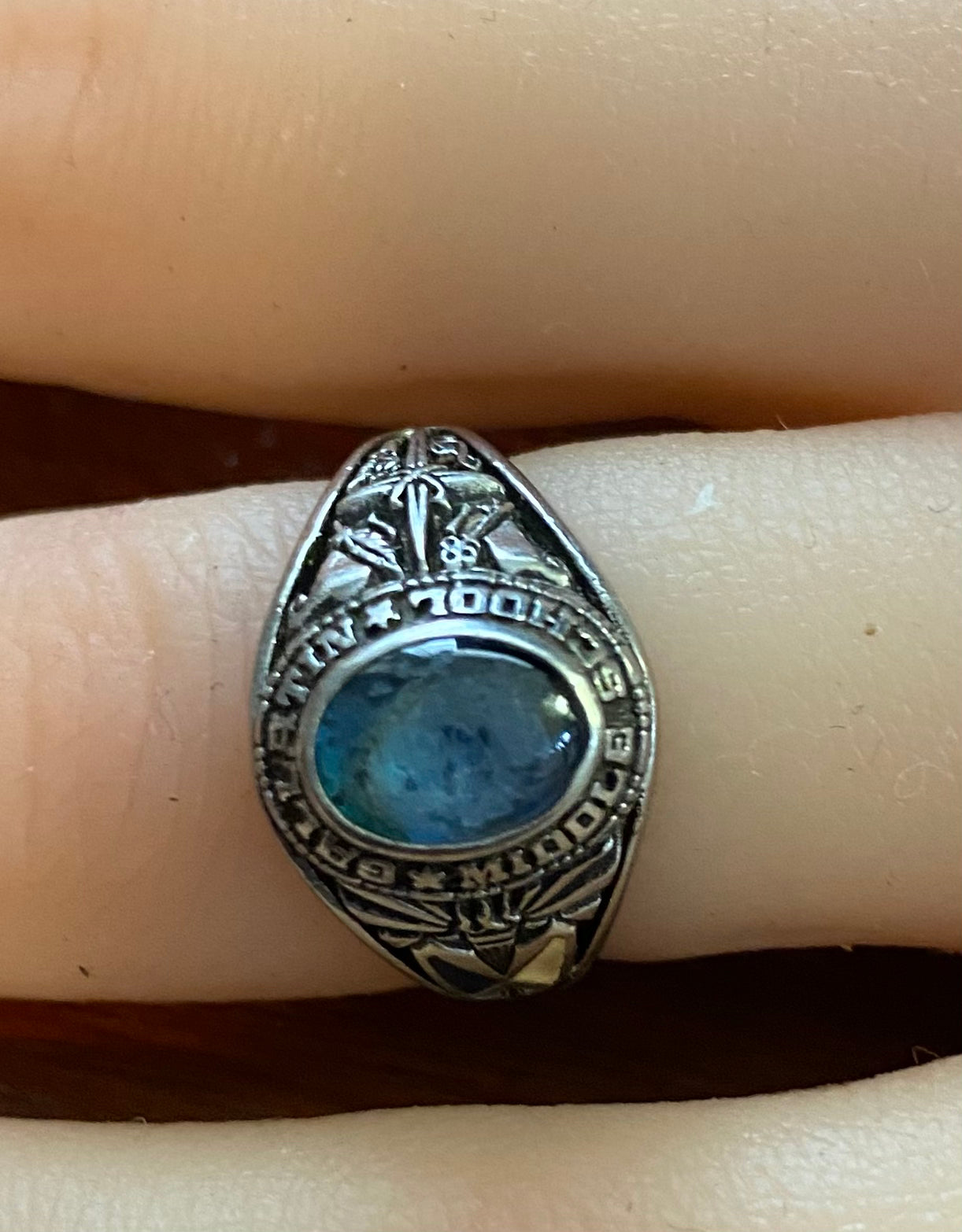 Keystone Gallatin Middle School Class Ring Sz 5