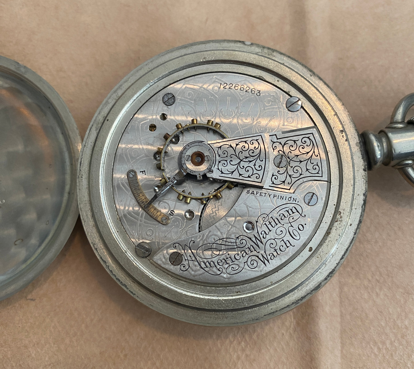 Antique Waltham 1884 Openface Pocket Watch 18s 7J