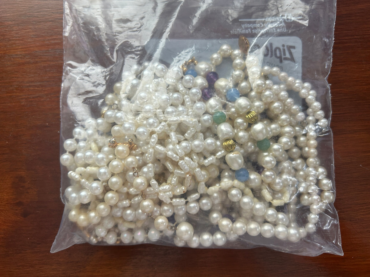 Vintage to Now Faux Pearl Bead Necklace Strands Bracelets Lot