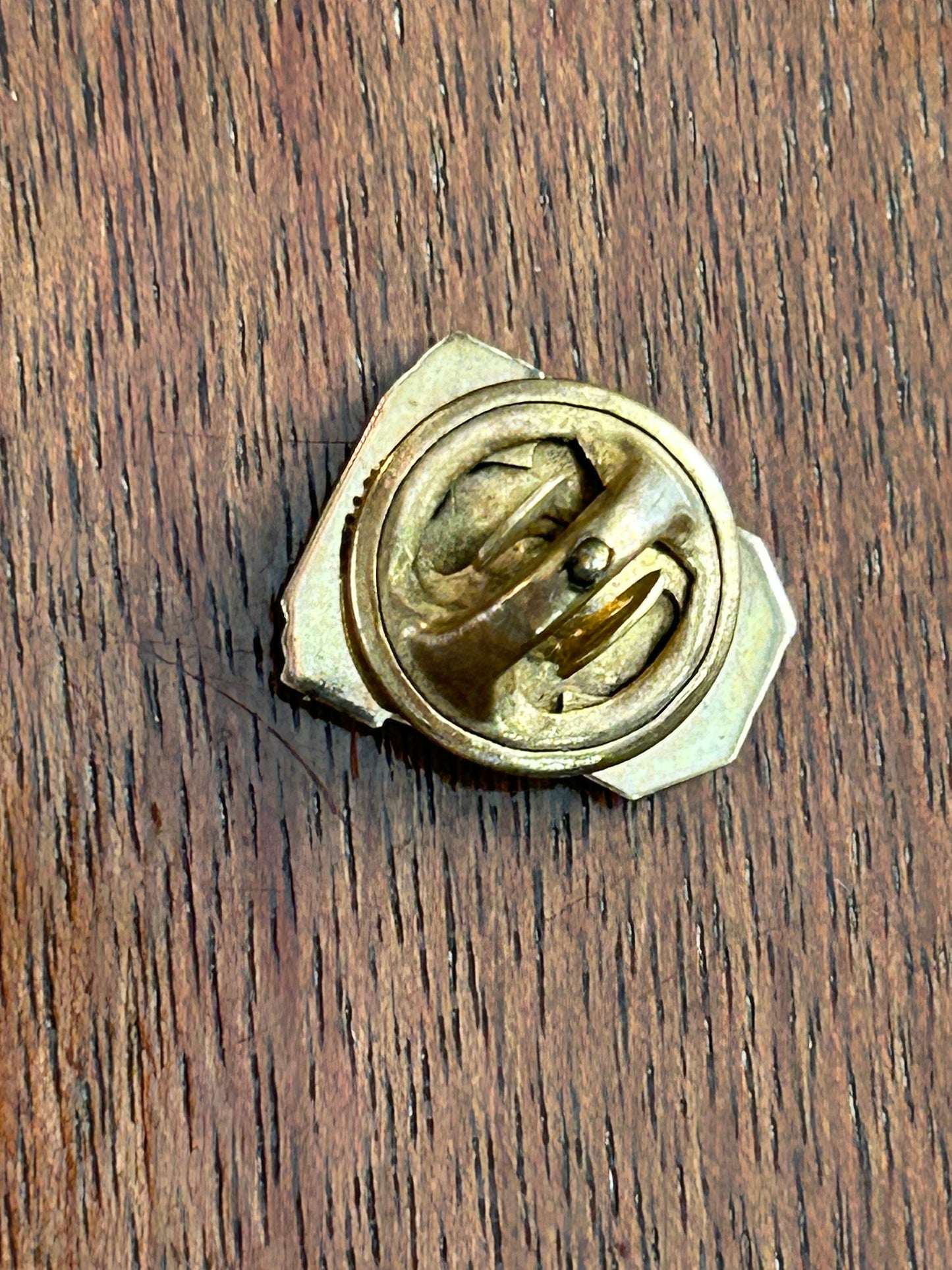 Vintage 10k Yellow Gold Williamson Employee Service Lapel Pin Pinback