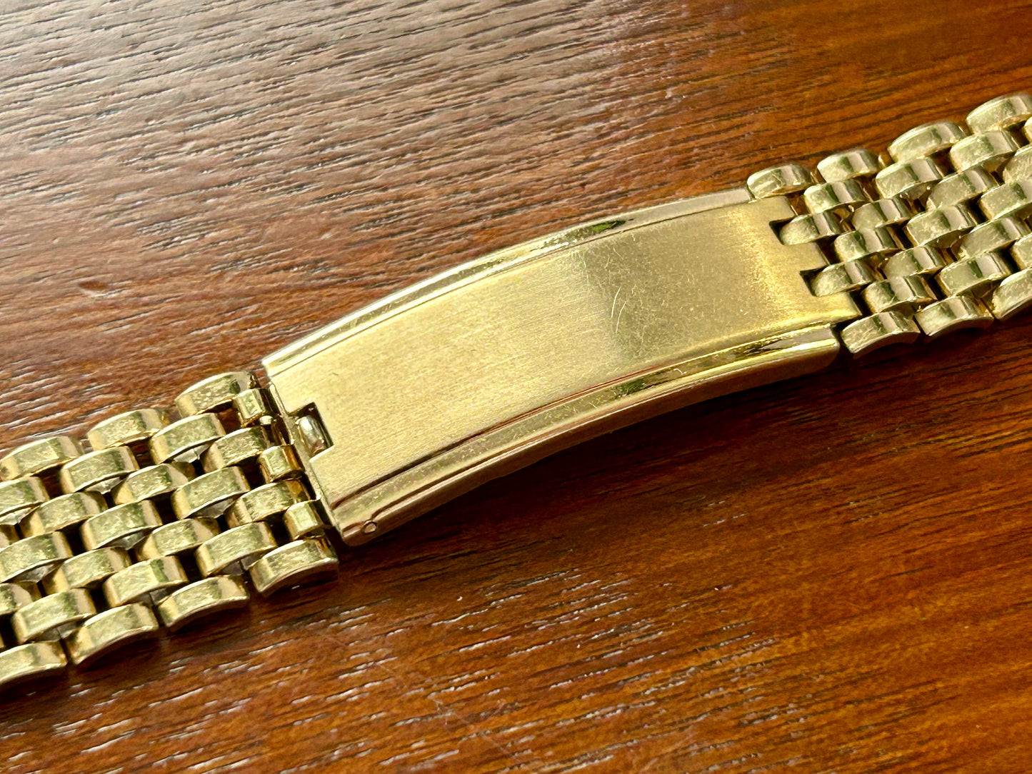 Vintage 1/20 12k Yellow Gold Filled Mens Wrist Watch BAND ONLY