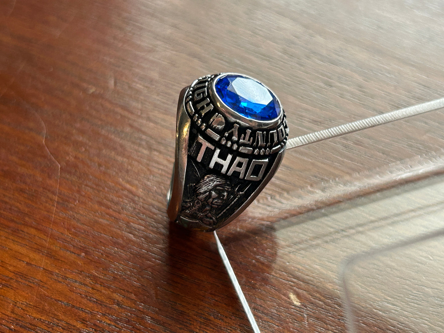 Vintage 1984 Grant County High Mens Class School Ring Sz 9.25