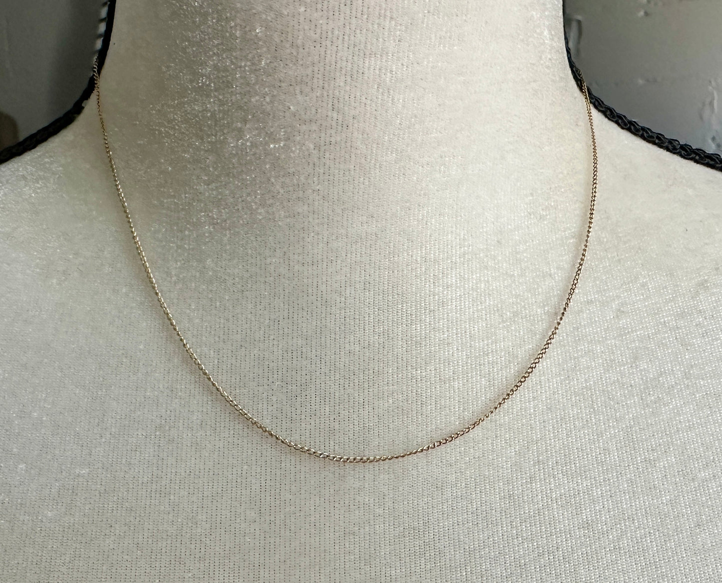 Vintage Antique 1/20 12k Yellow Gold Filled Chain Necklace