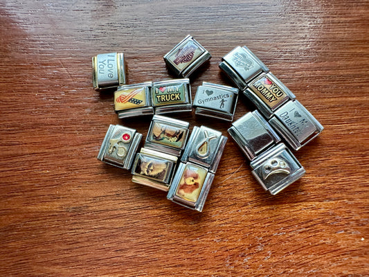 D'linQ Uberry Charm Lot Raccoon I Love My Truck Harley Davidson Motorcycles More