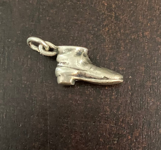 Sterling Silver 925 Boot Shoe Charm