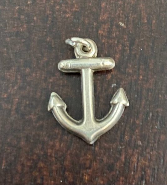 Sterling Silver 925 Anchor Charm Boat Nautical