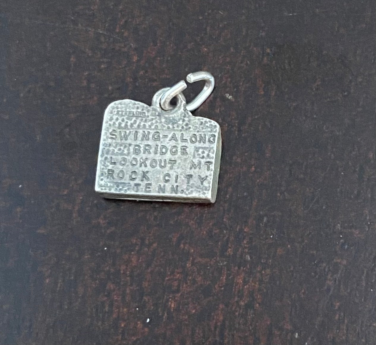 Sterling Silver 925 Swing Along Bridge Lookout Mountain Rock City Tennessee