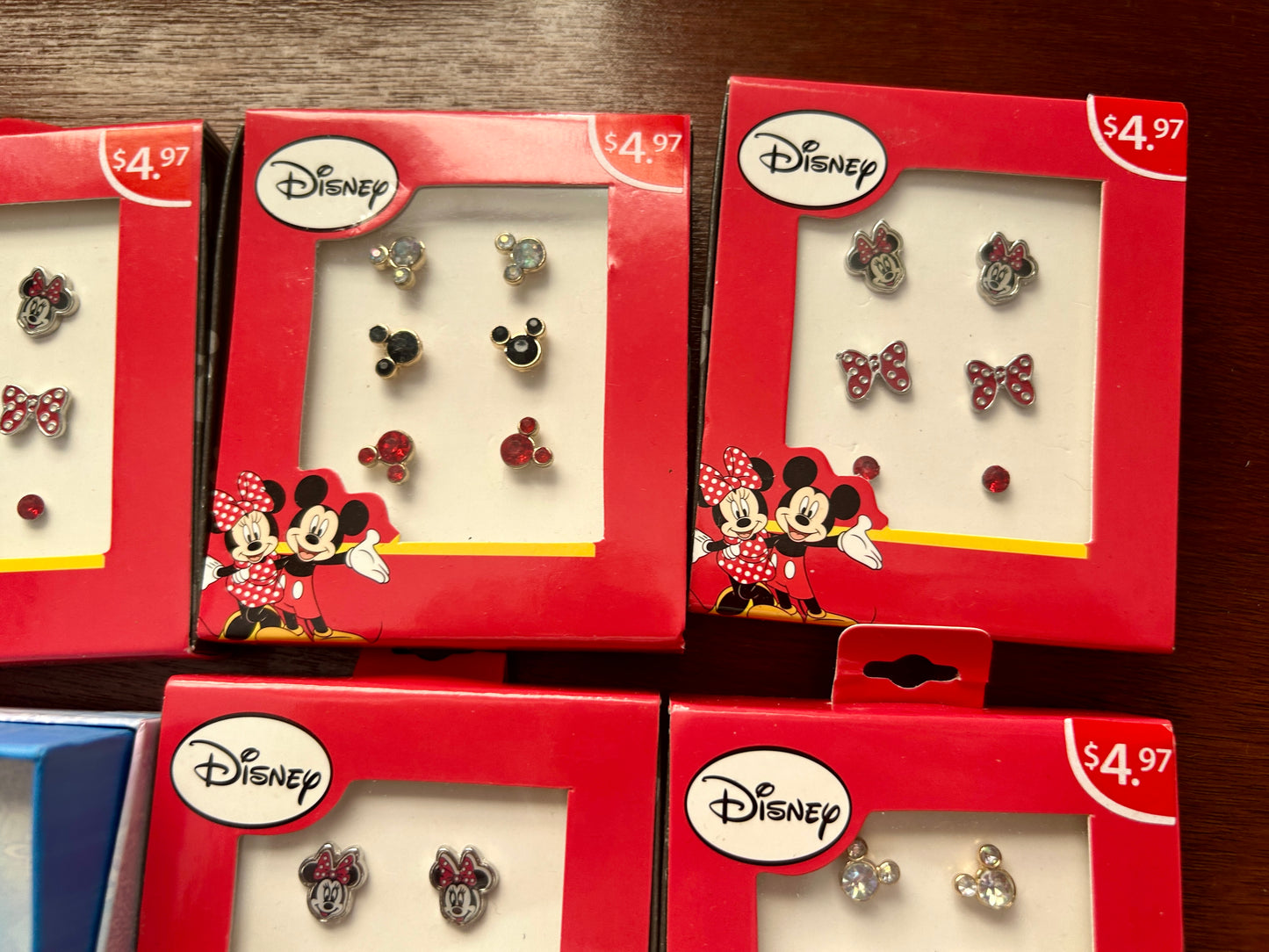 Lot of Disney Mickey Mouse Minnie Frozen Stud Earrings Sets NEW