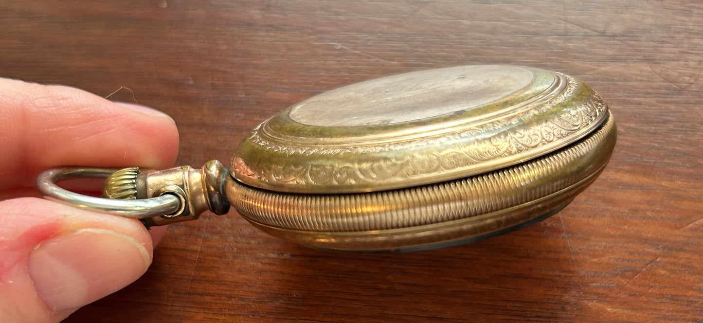 1890 American Waltham PS Bartlett Gold Filled Pocket Watch 18s 15j