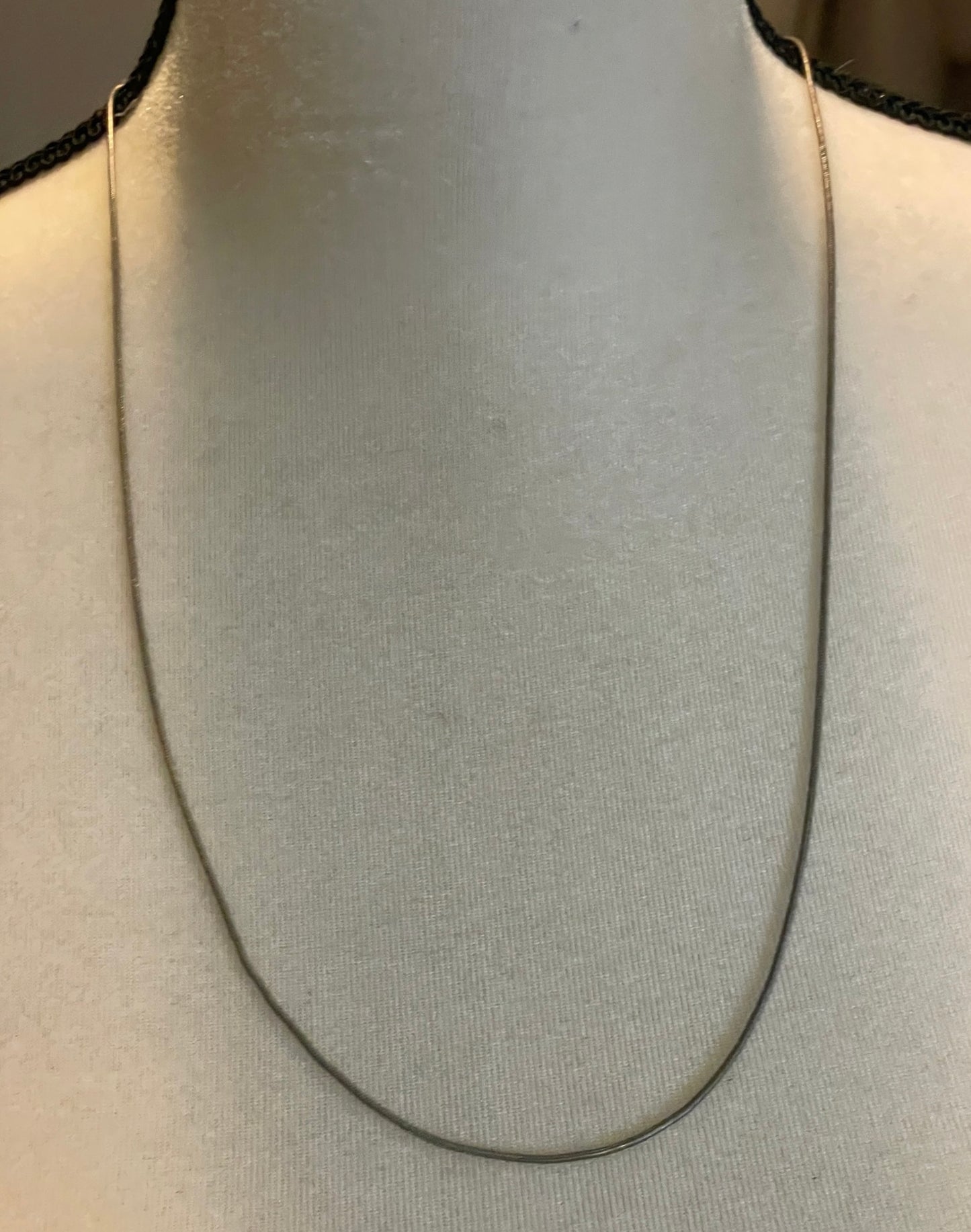 Sterling Silver 925 Snake Chain Long Necklace