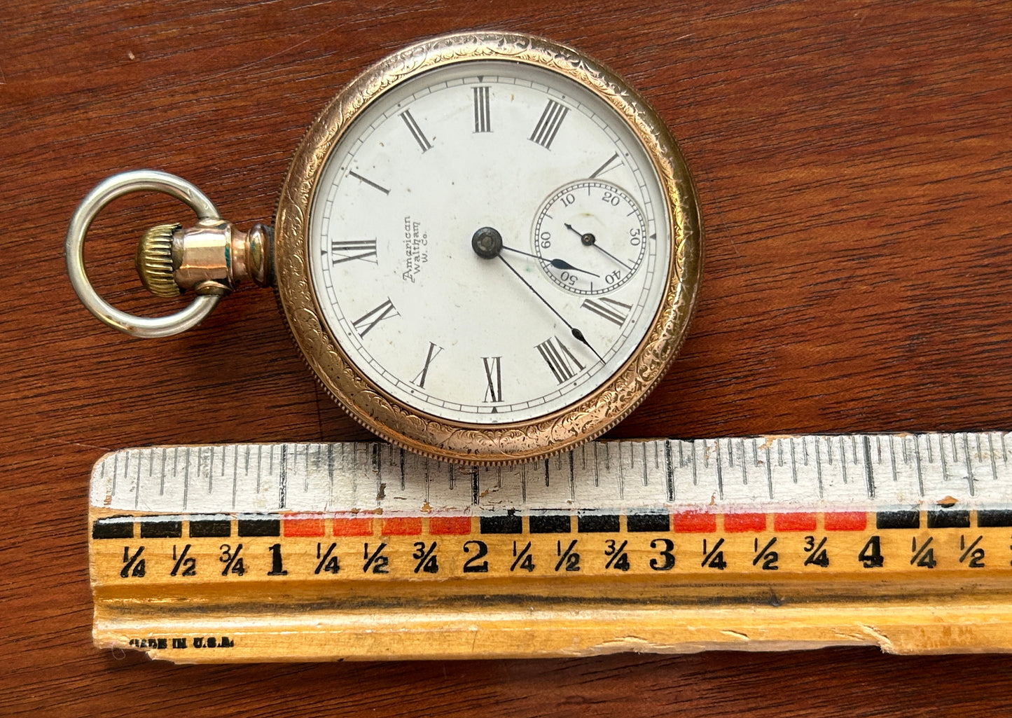 1890 American Waltham PS Bartlett Gold Filled Pocket Watch 18s 15j