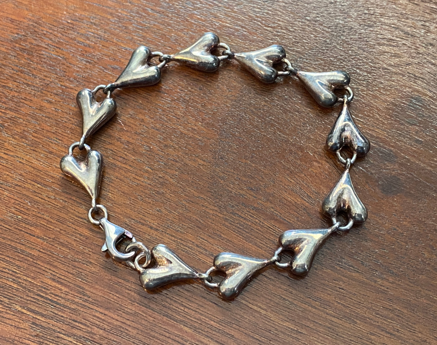 Robert Lee Morris RLM Studio Puffy Heart Modern Sterling Silver Bracelet