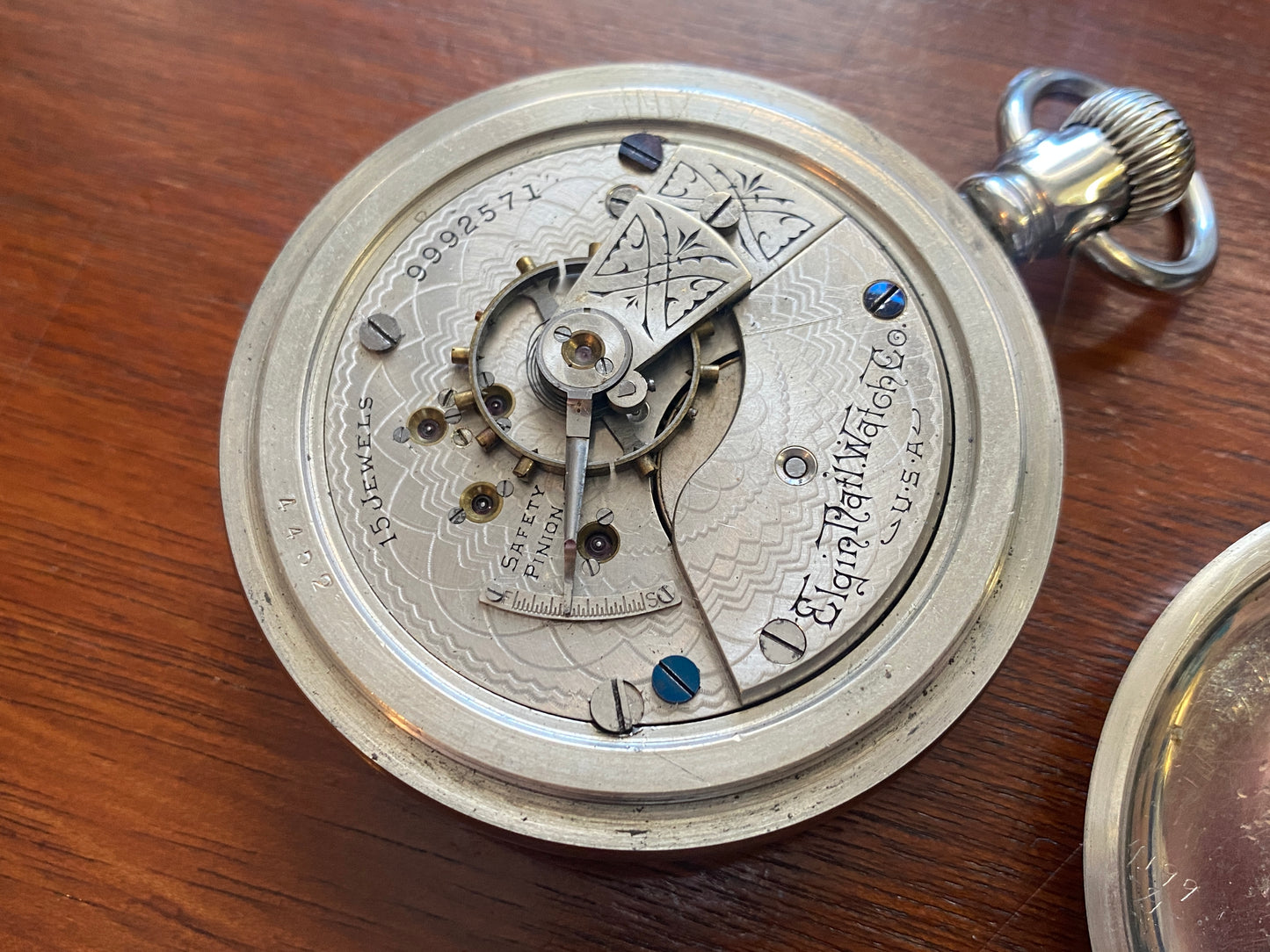 1903 Elgin Grade 218 18s 15j Pocket Watch Silverode