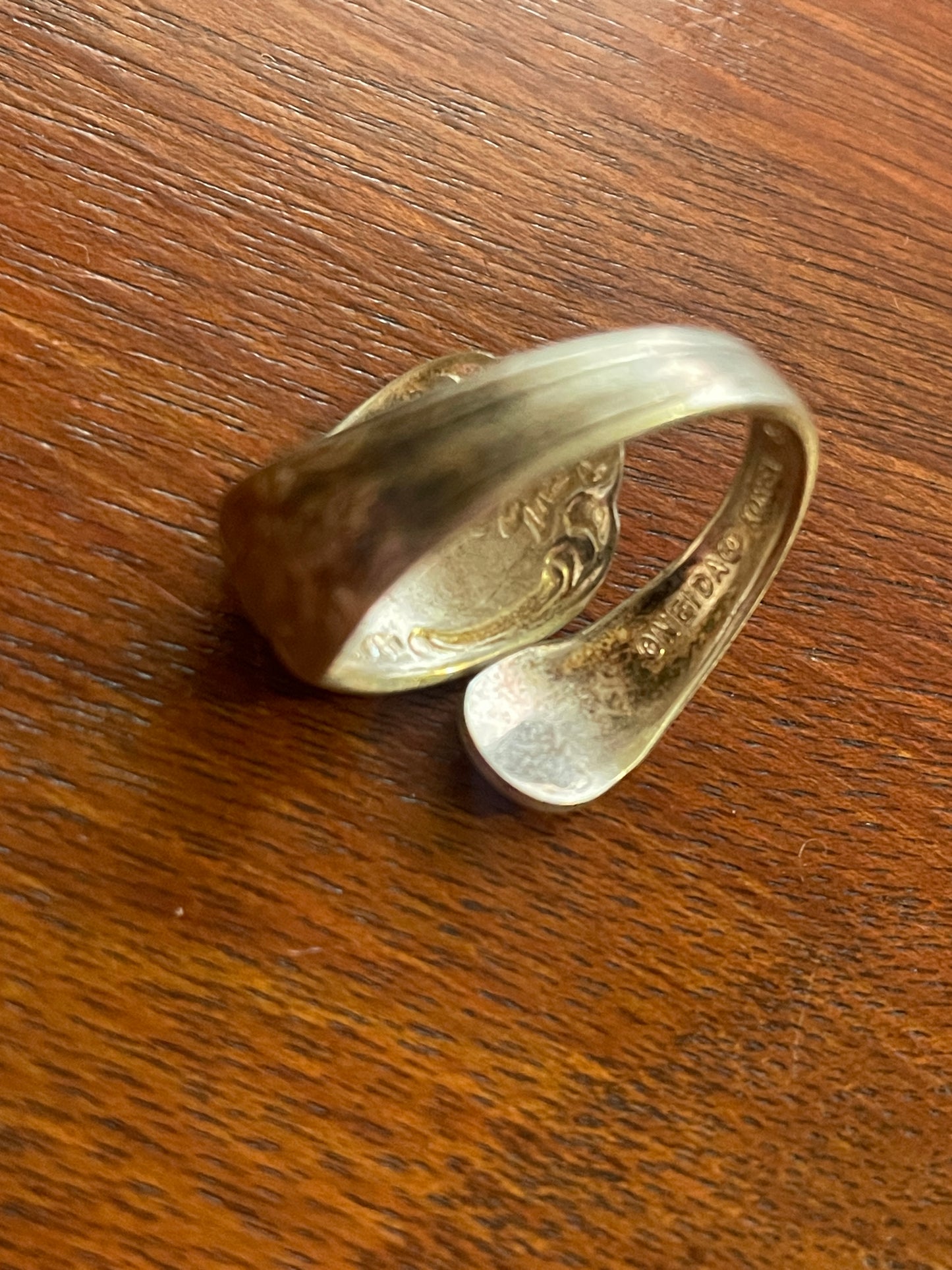 Vintage Oneida Spoon Ring  Sz 7.5