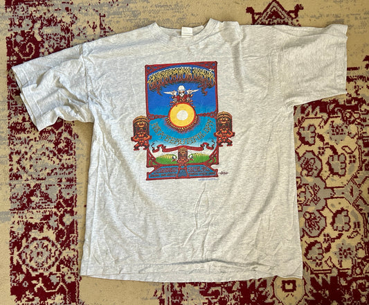 Vintage 1996 Grateful Dead It's a Beautiful Day Rick Griffin Tour T-Shirt Sz XL