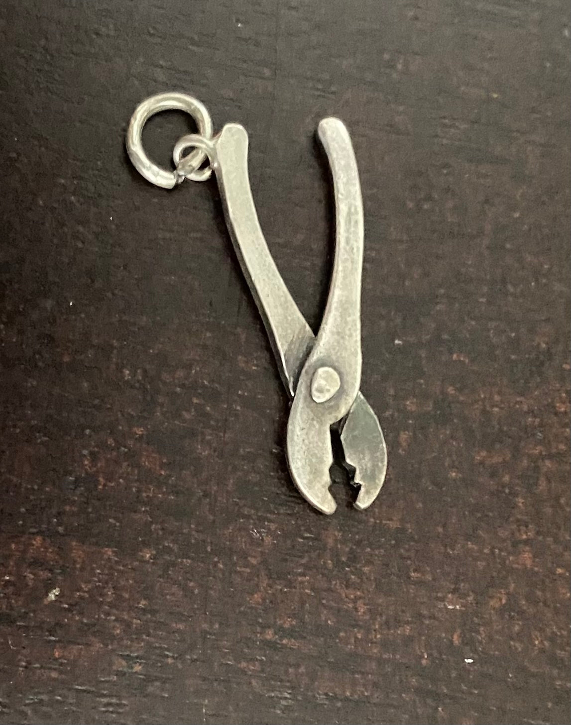 Sterling Silver 925 Wrench Tool Pliers Charm