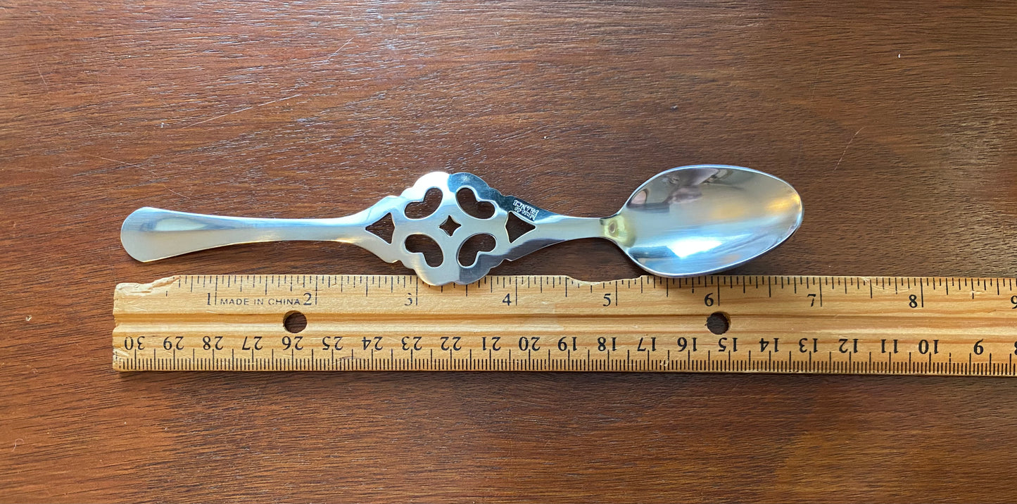 Muso da Franch Absinthe Silver Tone Spoon