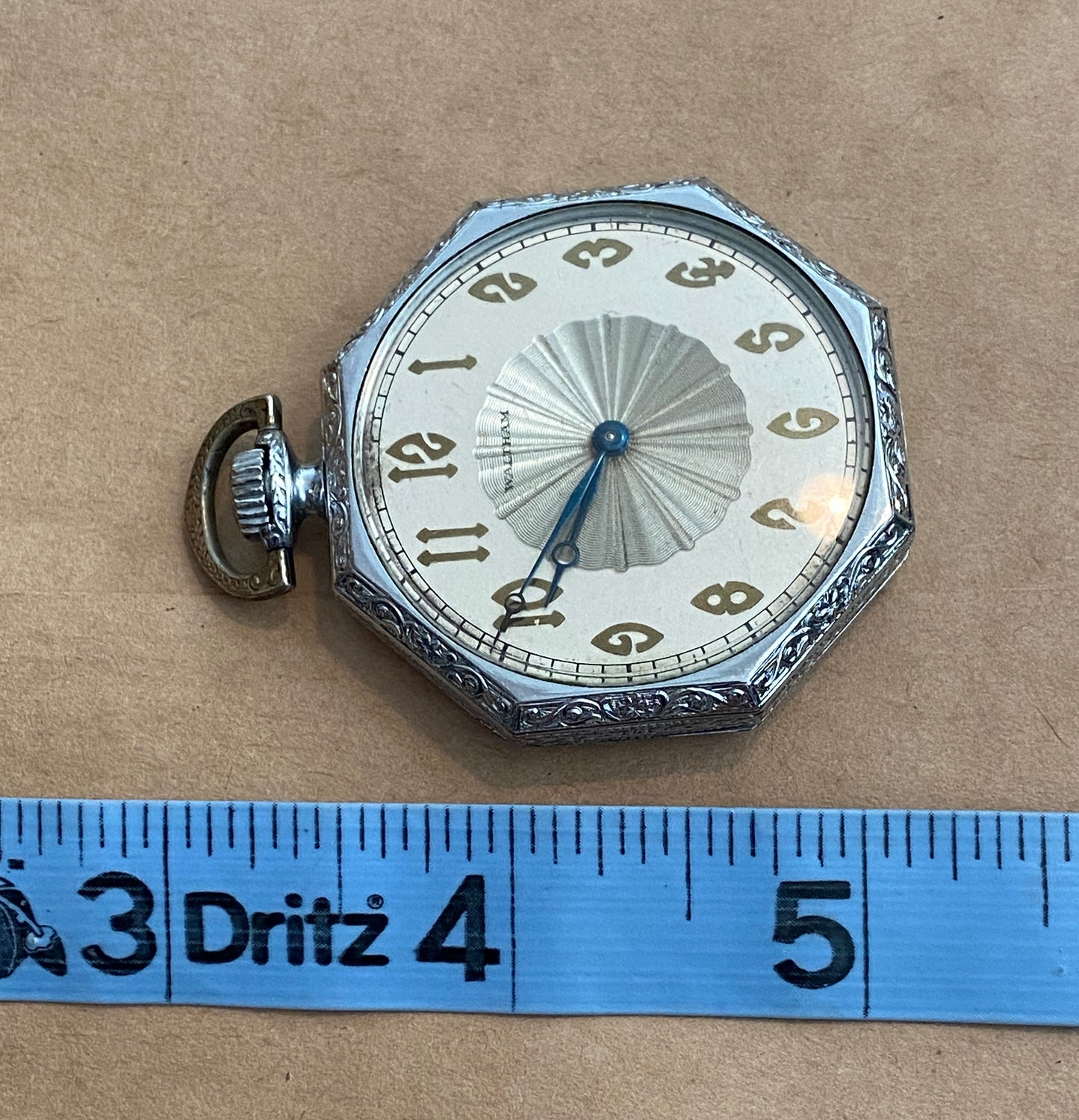 Antique Waltham 1926 Pocket Watch 12s 15J Hunting