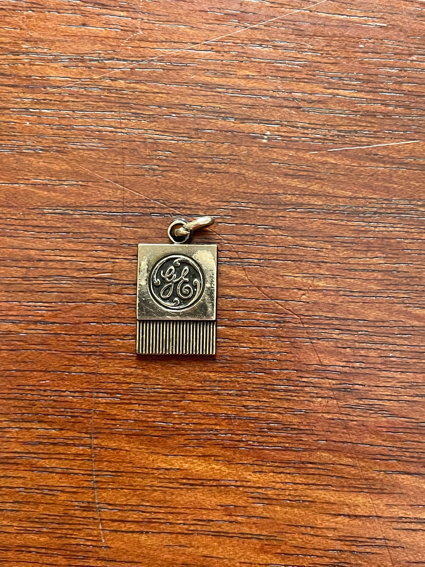 Vintage GE General Electric 1/10 10k Gold Filled Small Charm