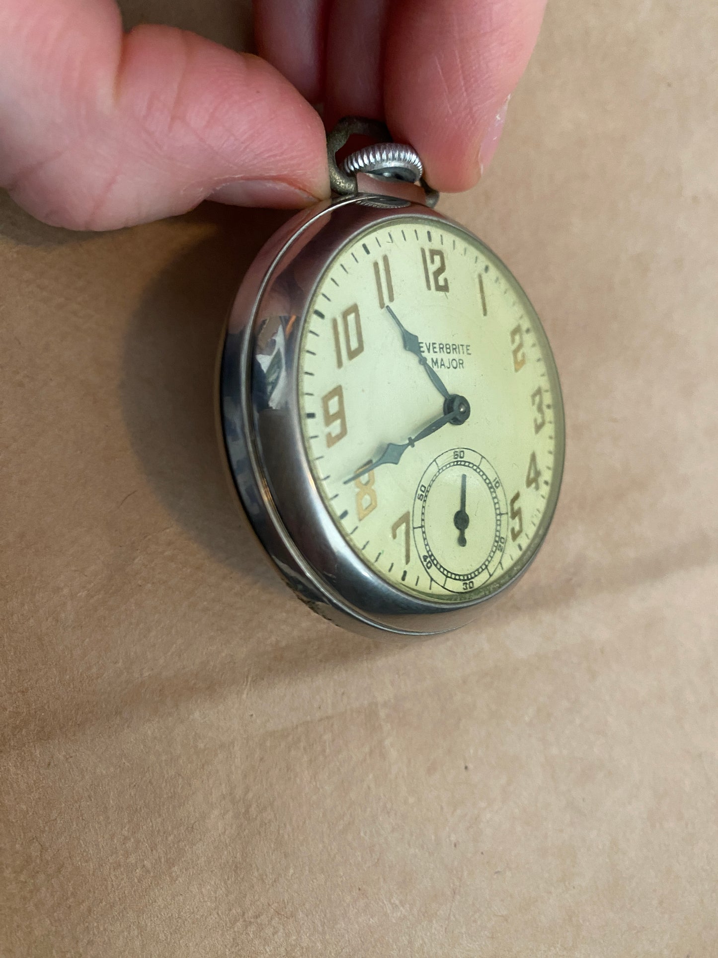 Vintage Everbite Major Pocket Watch
