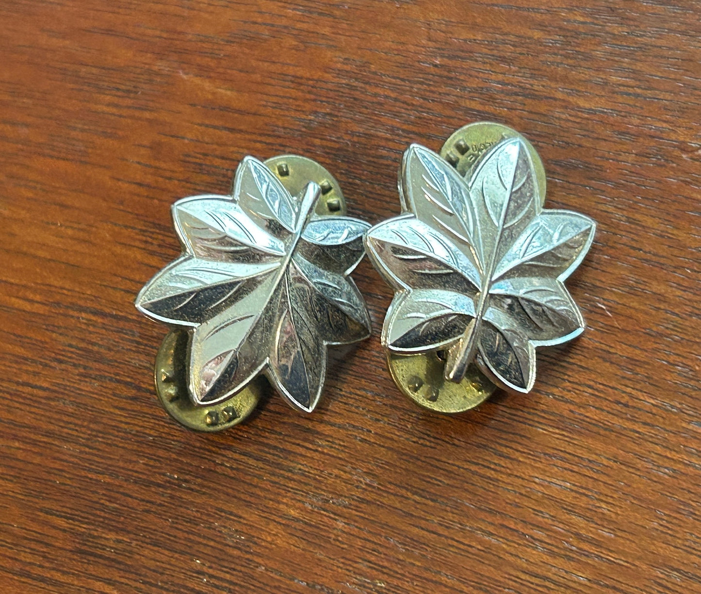 HILBORN Vietnam War 1/20 Silver Filled Antique WWII US Army Officer Pin #832