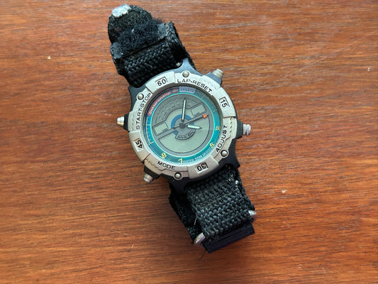 Vintage Championship ABC Sports Ana-Digital Quartz Wristwatch
